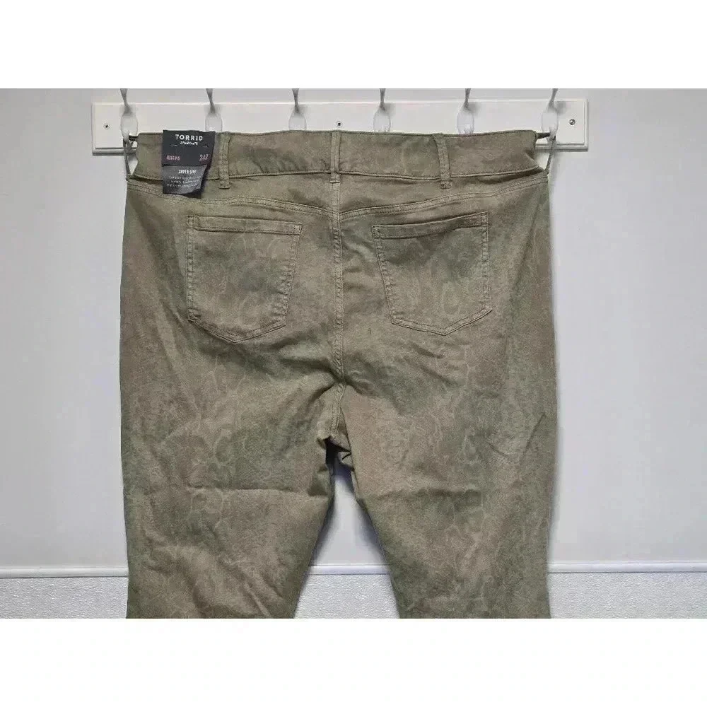 Women's‎ Torrid Jegging, Size 24, Tan python - Picture 10 of 10